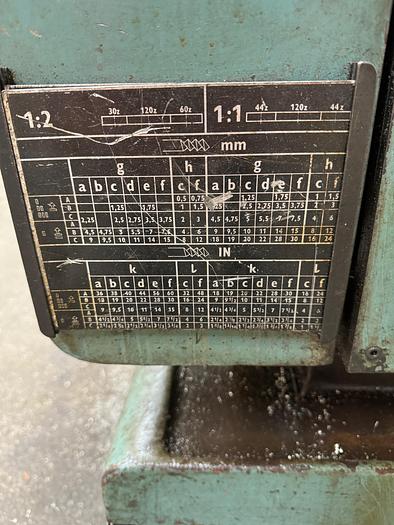 Used BRUGT DREJEBÆNK FABR. TOS, MODEL SUI 50