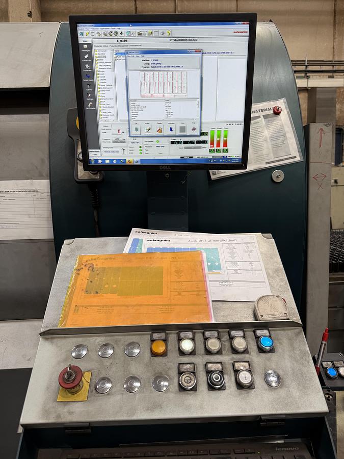 Used BRUGT CNC-FIBERLASER FABR. SALVAGNINI, MODEL L5-30 SYS