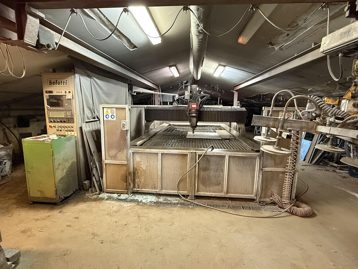 Used BRUGT CNC-VANDSKÆRER FABR. BELOTTI, MODEL CPT 4020 5X