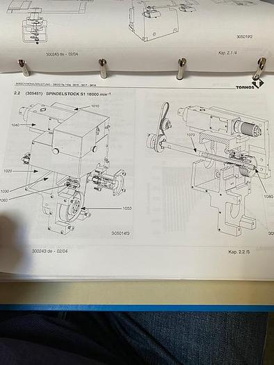 Used BRUGT CNC-DREJEAUTOMAT FABR. TORNOS-BECHLER MODEL DECO 2000/10