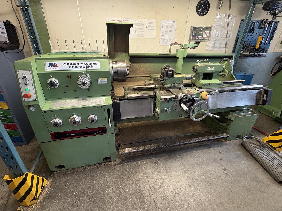 Used BRUGT DREJEBÆNK FABR. YUNNAN, MODEL CY 6250B/1500