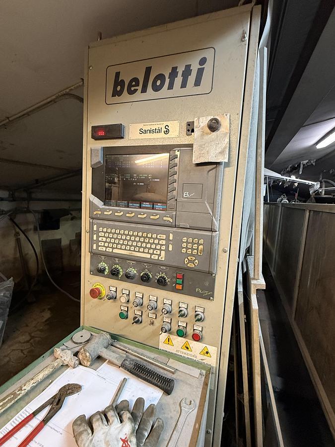 Used BRUGT CNC-VANDSKÆRER FABR. BELOTTI, MODEL CPT 4020 5X