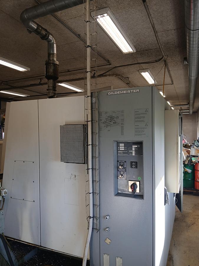 Used BRUGT CNC-DREJEBÆNK FABR. GILDEMEISTER MODEL TWIN 65