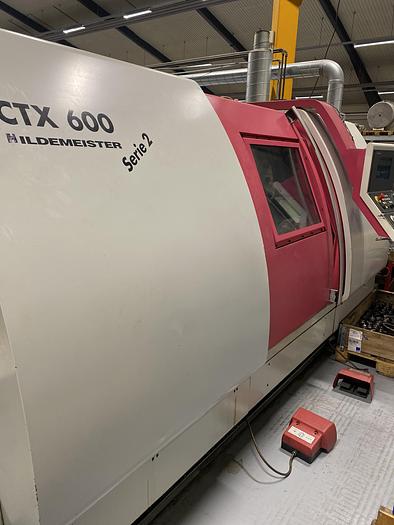 Used BRUGT CNC-DREJEBÆNK FABR. GILDEMEISTER, MODEL CTX 600 S2