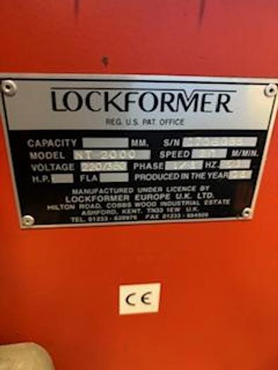 Used BRUGT CNC-PLASMASKÆRER FABR. LOCKFORMER, MODEL NT 2000