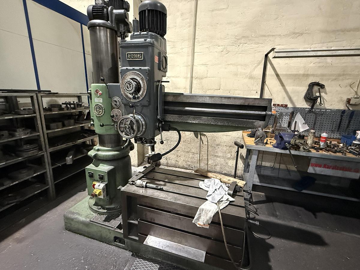 Used BRUGT RADIALBOREMASKINE FABR. BREDA MODEL R 1200 MS