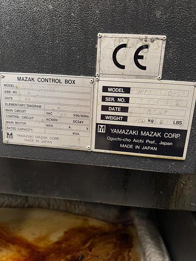 Used MAZAK VARIAXIS 630 5X
