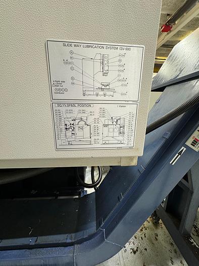 Used BRUGT VERTIKALT BEARBEJDNINGSCENTER FABR. MORI SEIKI, MODEL SV 500/40