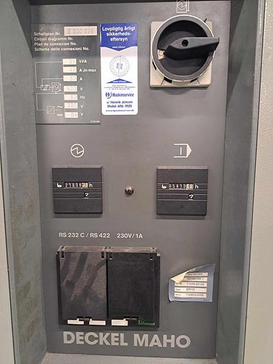 Used BRUGT 5-AKSET VERTIKALT BEARBEJDNINGSCENTER DECKEL/MAHO, MODEL DMU 50 V