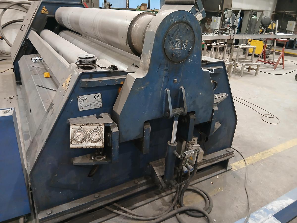 Used BRUGT HYDR. PLADEVALSE FABR. FACCIN, MODEL 4 HEL-3134