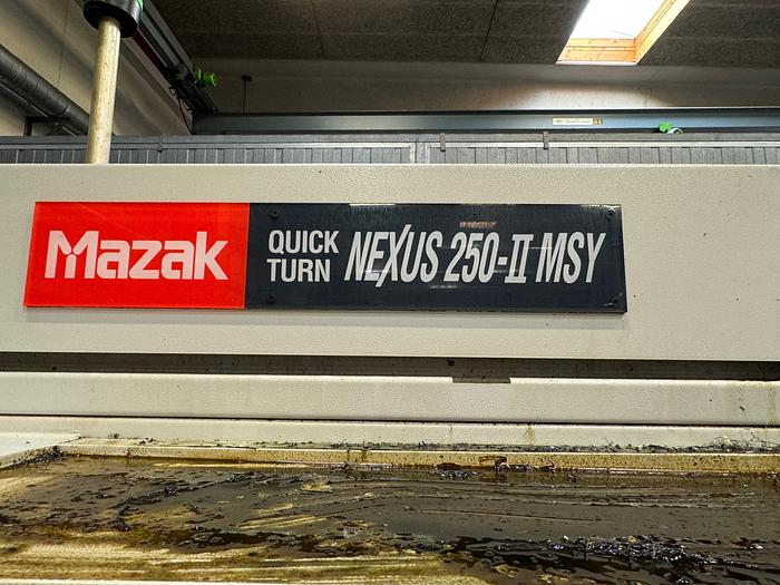 Used BRUGT CNC-DREJEBÆNK FABR. MAZAK, MODEL QTN 250 II MSY