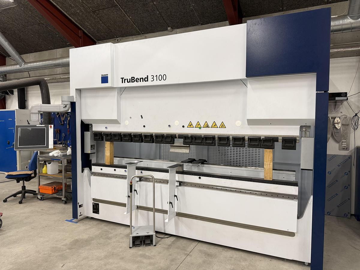 Used BRUGT CNC-KANTPRESSE FABR. TRUMPF, MODEL TRUBEND 3100