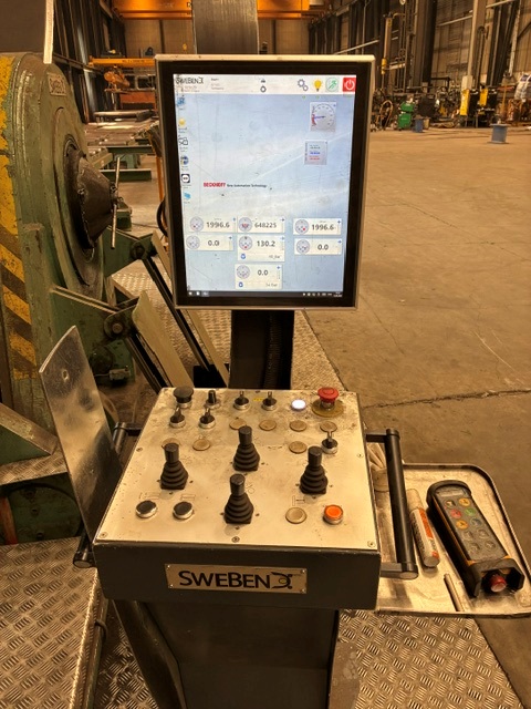 Used USED CNC-BENDING ROLL MANUF. ROUNDO, MODEL PAS 700