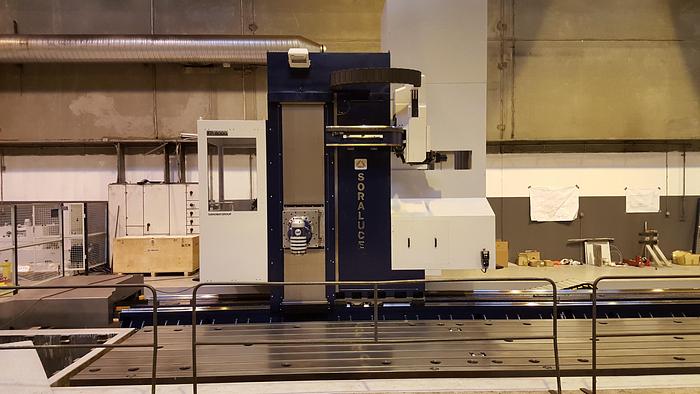 Used BRUGT CNC-BEDFRÆSER FABR. SORALUCE, MODEL FP 8000 - ÅRG. 2016