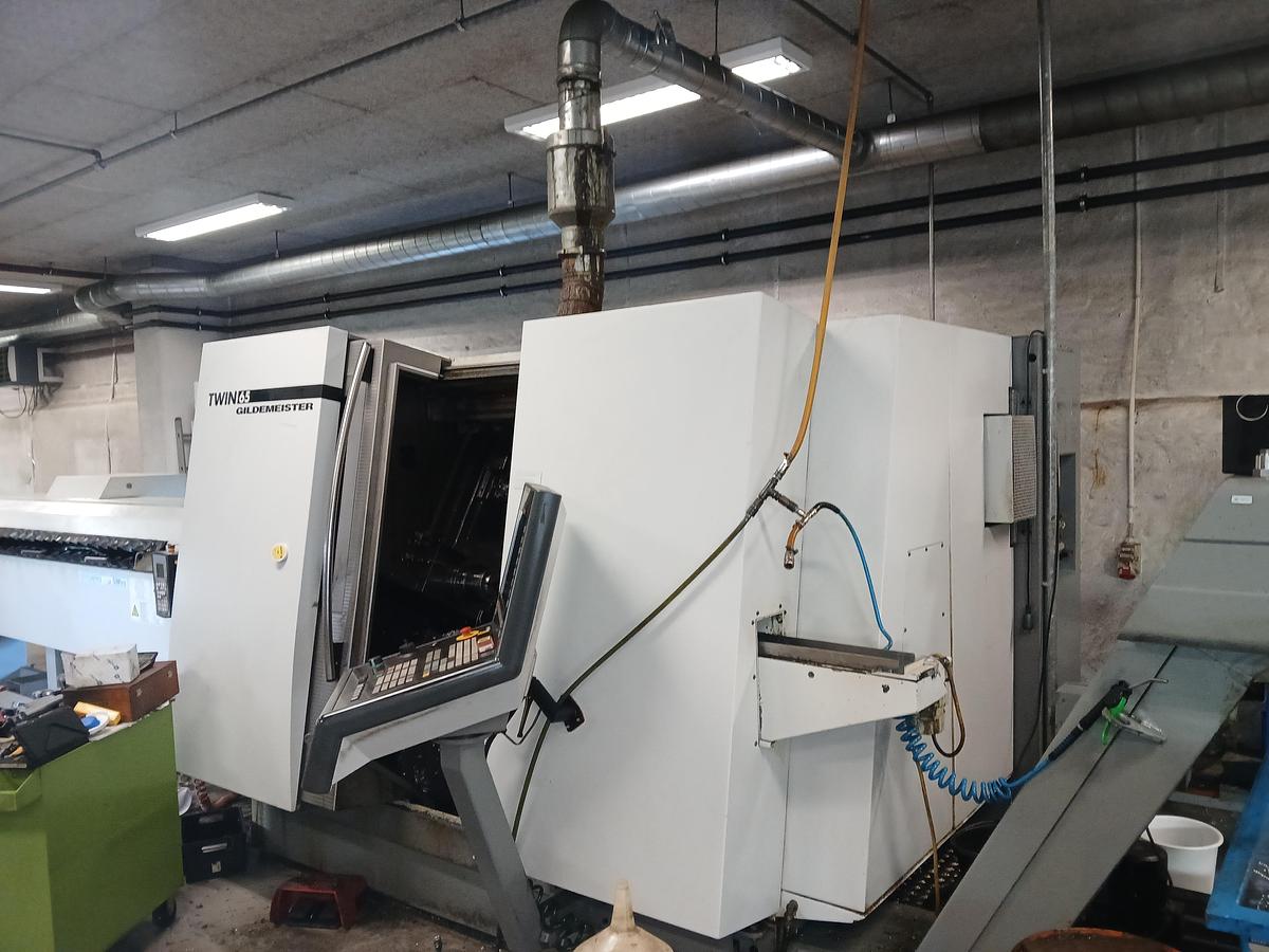 Used BRUGT CNC-DREJEBÆNK FABR. GILDEMEISTER, MODEL TWIN 65