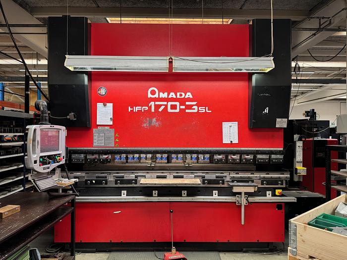 Used BRUGT CNC-KANTPRESSE FABR. AMADA, MODEL HBP 170-3SL