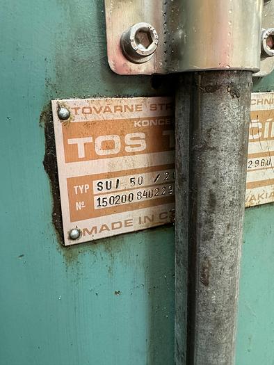 Used BRUGT DREJEBÆNK FABR. TOS, MODEL SUI 50