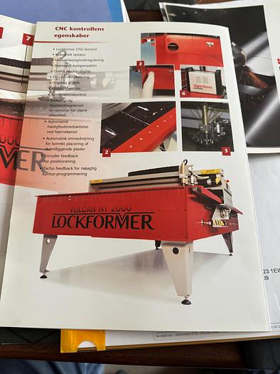 Used BRUGT CNC-PLASMASKÆRER FABR. LOCKFORMER, MODEL NT 2000