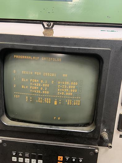 Used BRUGT CNC-HORISONTALT BOREVÆRK FABR. JUARISTI, MODEL MDR 125 A-OF-CNC