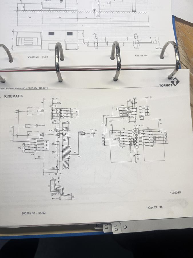 Used BRUGT CNC-DREJEBÆNK FABR. TORNOS-BECHLER, MODEL DECO 2000-13A