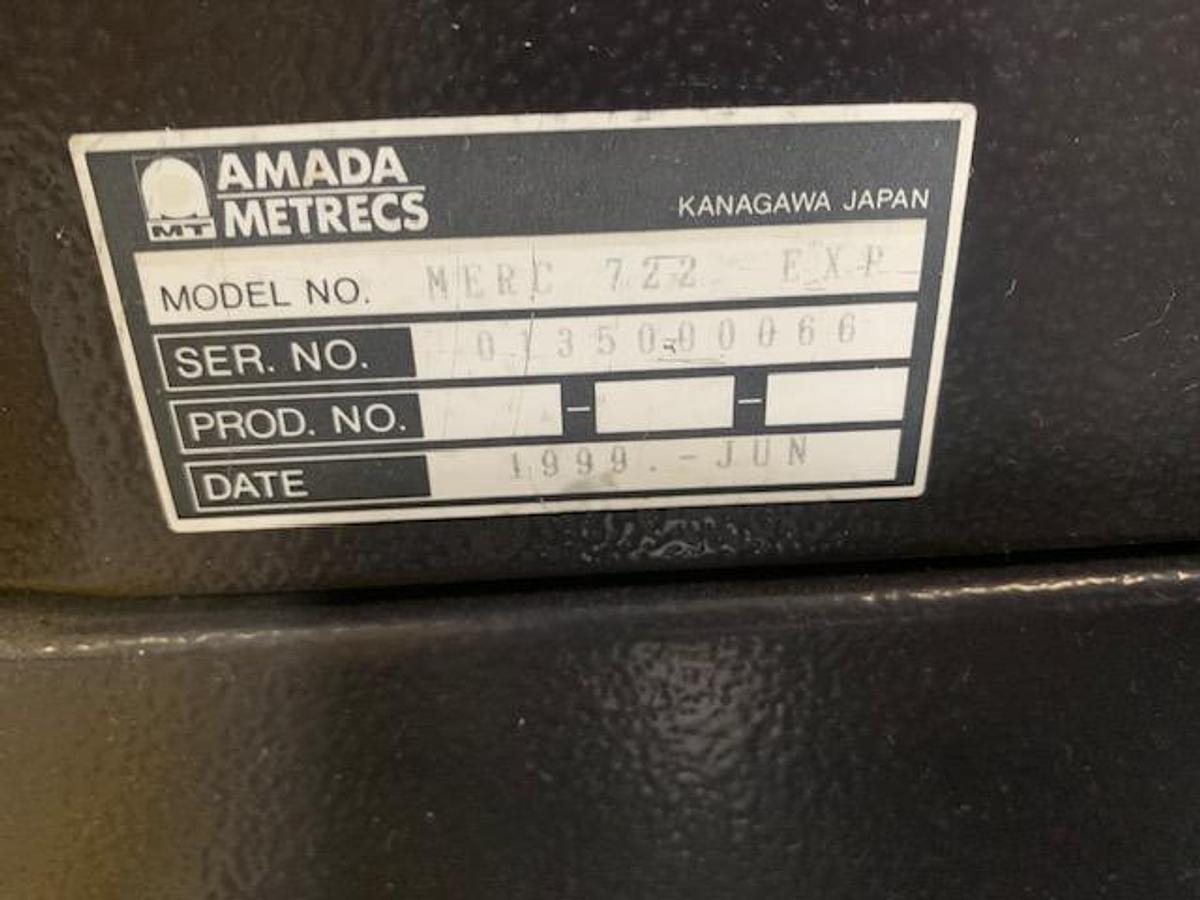 Used BRUGT CNC-REVOLVERSTANSER FABR. AMADA, MODEL MERC-722