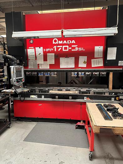 Used BRUGT CNC-KANTPRESSE FABR. AMADA, MODEL HBP 170-3SL