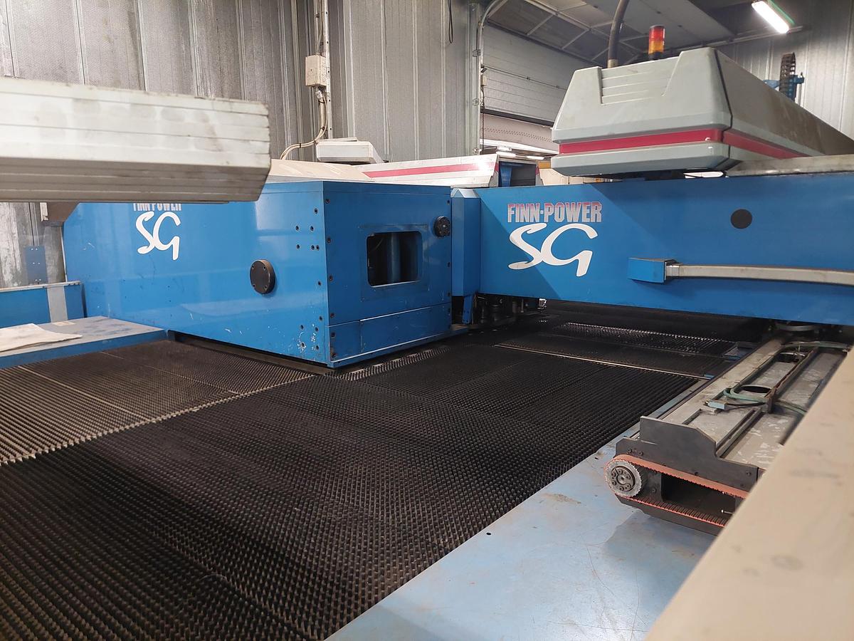 Used BRUGT CNC-REVOLVERSTANSER FABR. FINNPOWER, MODEL TRS 64 SBU