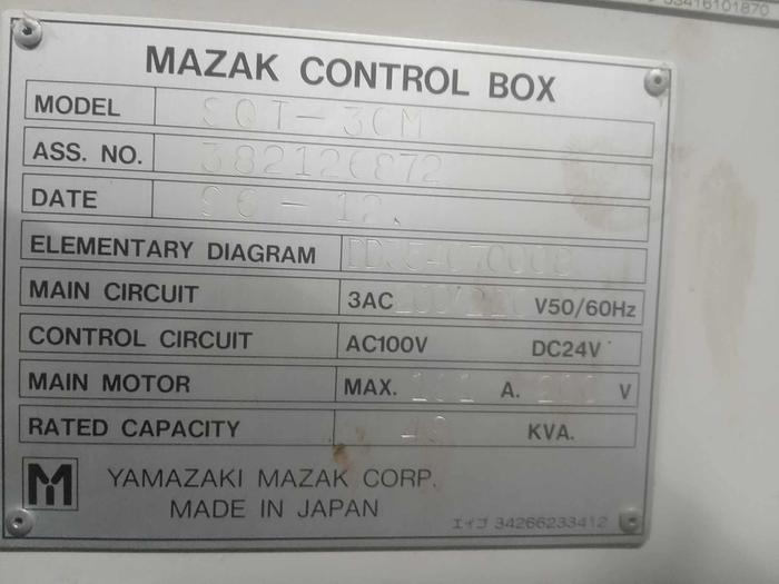 Used BRUGT CNC-DREJEBÆNK FABR. MAZAK, MODEL SQT 30M