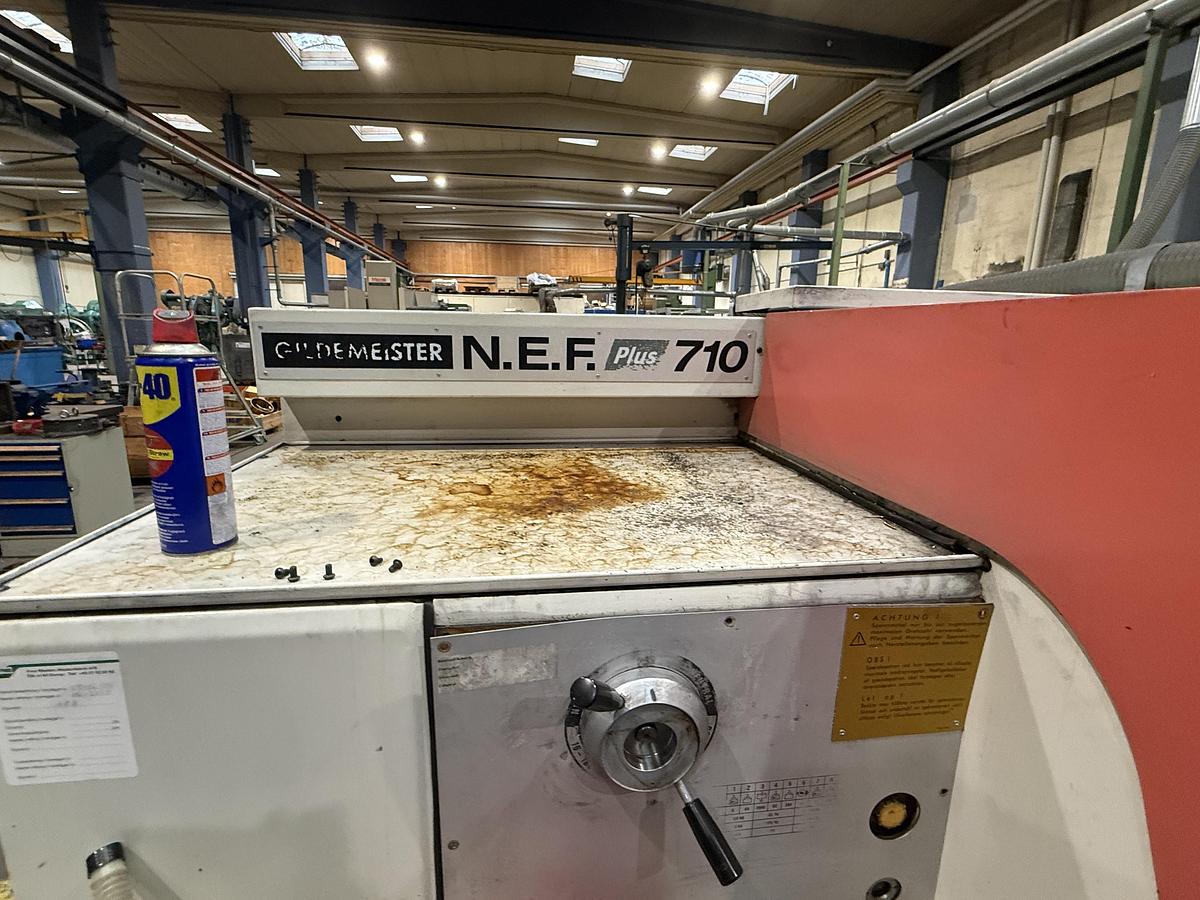 Used BRUGT CNC-DREJEBÆNK FABR. GILDEMEISTER NEF 710 PLUS