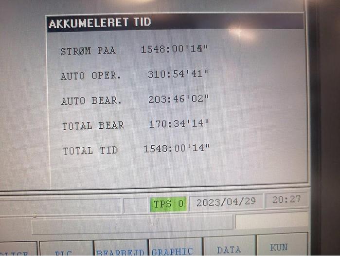 Used BRUGT VERTIKALT BEARBEJDNINGSCENTER MAZAK, MODEL VTC 300 C