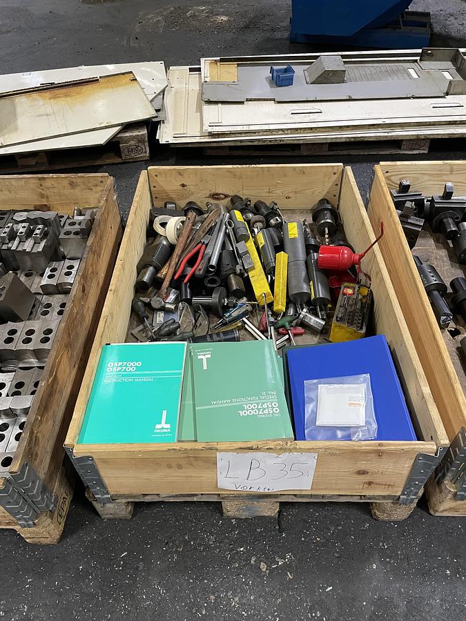 Used BRUGT CNC-DREJEBÆNK FABR. OKUMA, MODEL LB 35-II