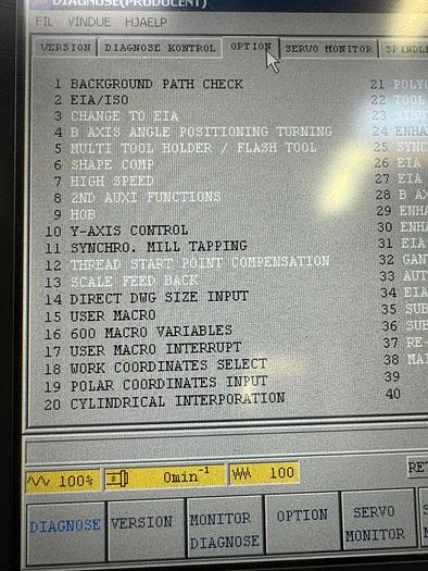 Used BRUGT CNC-DREJEBÆNK FABR. MAZAK, MODEL QTN 250 MY