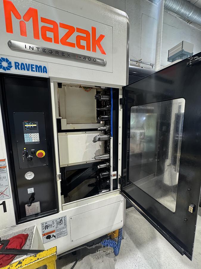 Used BRUGT 5-AKSET DREJE/FRÆSE CENTER FABR. MAZAK, MODEL INTEGREX i400