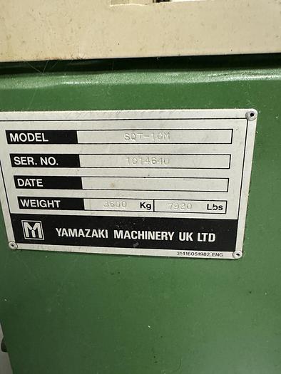 Used BRUGT CNC-DREJEBÆNK FABR. MAZAK, MODEL SQT 10-M