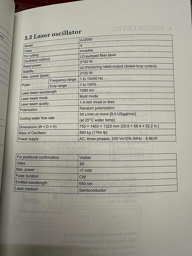 Used BRUGT CNC-FIBER LASER & REVOLVERSTANSER FABR. AMADA, MODEL LC 2515 C1AJ