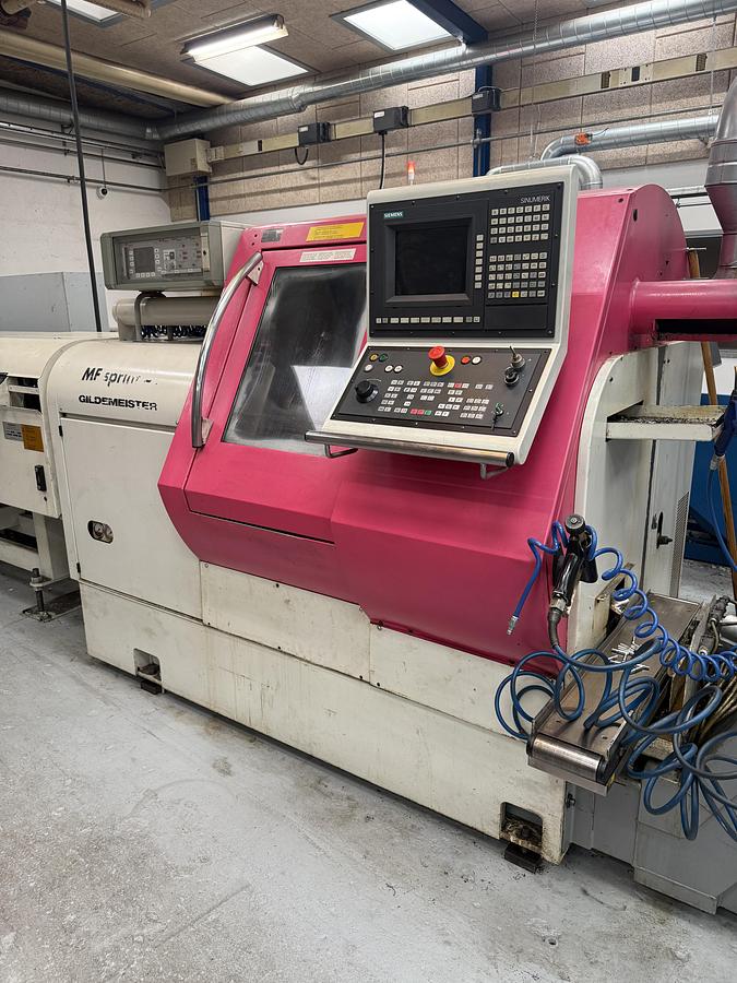 Used BRUGT CNC-DREJEBÆNK FABR. GILDEMEISTER, MODEL MF SPRINT 42