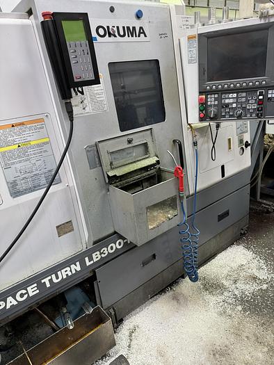 Used BRUGT CNC-DREJEBÆNK FABR. OKUMA, MODEL LB 300 MY
