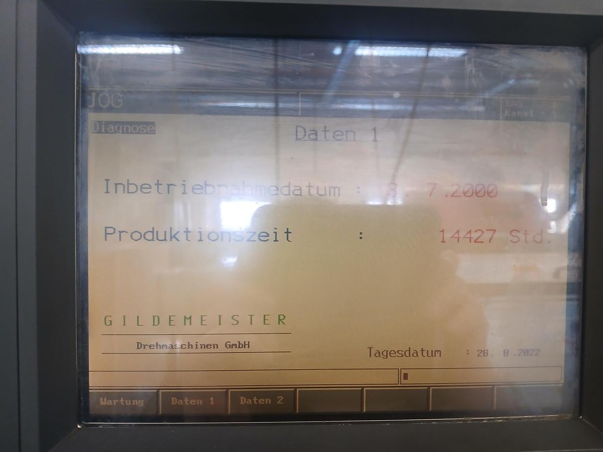 Used BRUGT CNC-DREJEBÆNK FABR. GILDEMEISTER, MODEL MF SPRINT 65