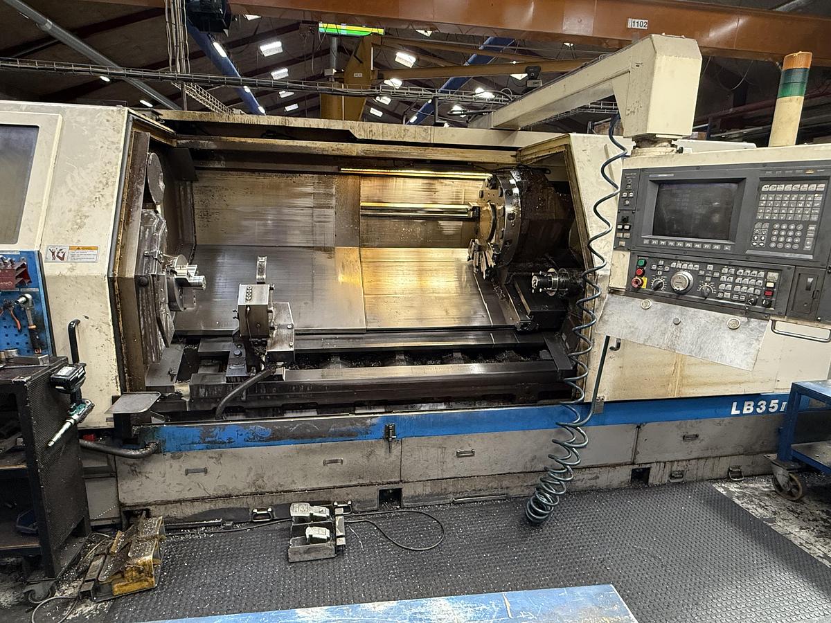 Used BRUGT CNC-DREJEBÆNK FABR. OKUMA, MODEL LB 35-II