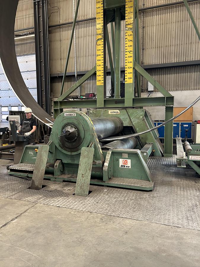 Used USED CNC-BENDING ROLL MANUF. ROUNDO, MODEL PAS 700