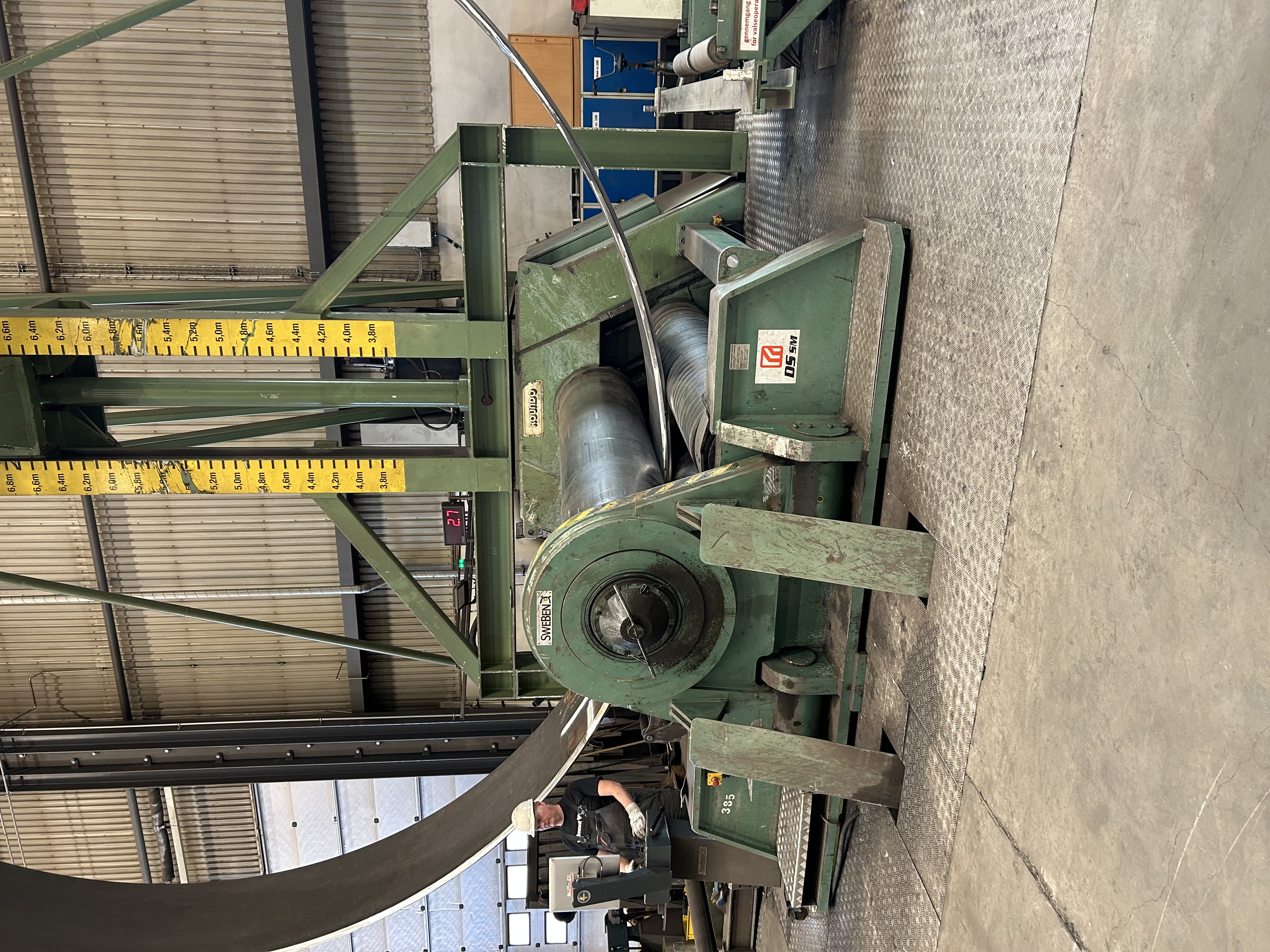 Used USED CNC-BENDING ROLL MANUF. ROUNDO, MODEL PAS 700