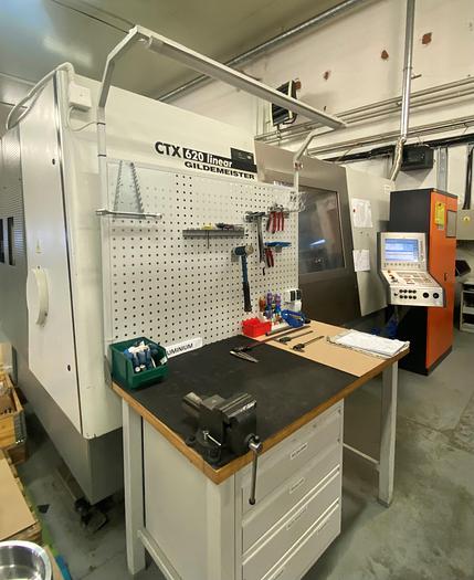 Used BRUGT CNC-DREJE & FRÆSECENTER FABR. GILDEMEISTER, MODEL CTX 620 LINEAR