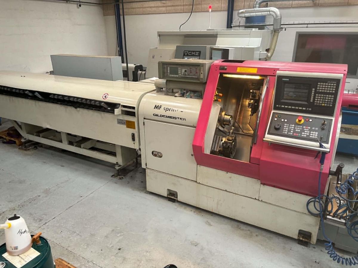 Used BRUGT CNC-DREJEBÆNK FABR. GILDEMEISTER, MODEL MF SPRINT 42