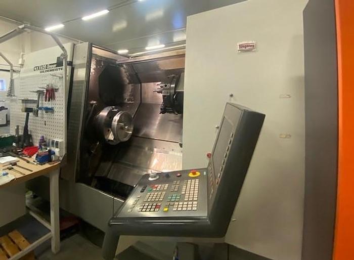 Used BRUGT CNC-DREJE & FRÆSECENTER FABR. GILDEMEISTER, MODEL CTX 620 LINEAR