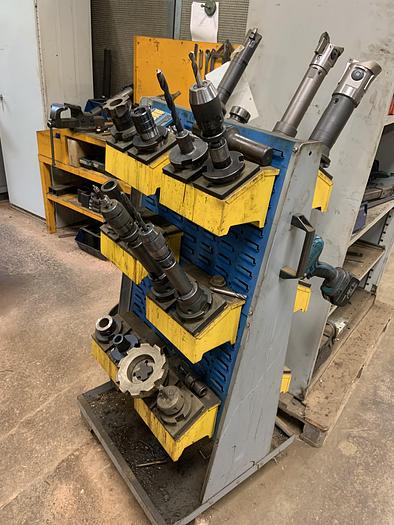 Used BRUGT CNC-HORISONTALT BOREVÆRK FABR. JUARISTI, MODEL MDR 125 A-OF-CNC