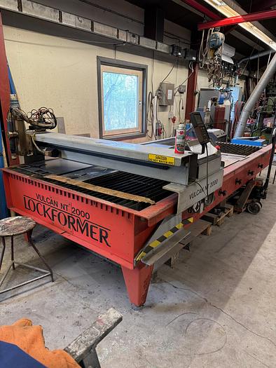 Used BRUGT CNC-PLASMASKÆRER FABR. LOCKFORMER, MODEL NT 2000