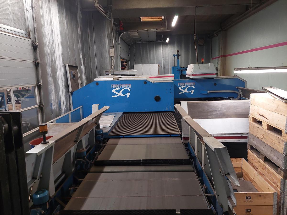 Used BRUGT CNC-REVOLVERSTANSER FABR. FINNPOWER, MODEL TRS 64 SBU