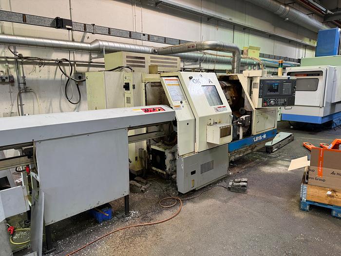 Used BRUGT CNC DREJEBÆNK FABR. OKUMA, MODEL LB 15 II-M