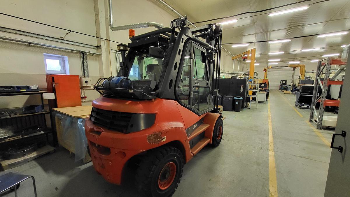 Used BRUGT GAFFELTRUCK FABR. LINDE, MODEL H70T-01