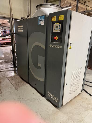 Used BRUGT SKRUEKOMPRESSOR FABR. ATLAS COPCO, MODEL GA 37 VSD FF